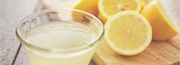 Zitronensaft & Co gegen Urinstein